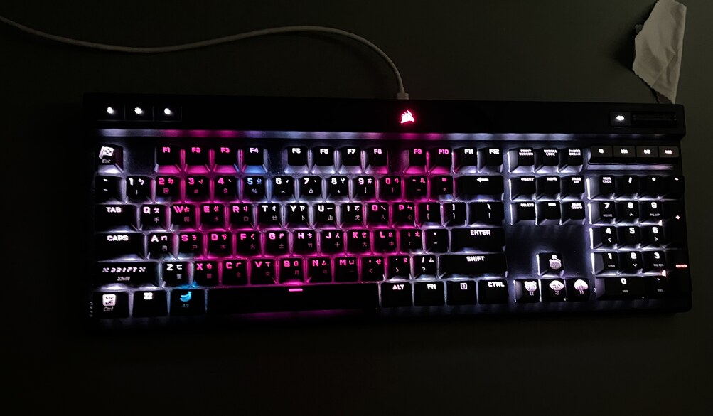 K70in dark